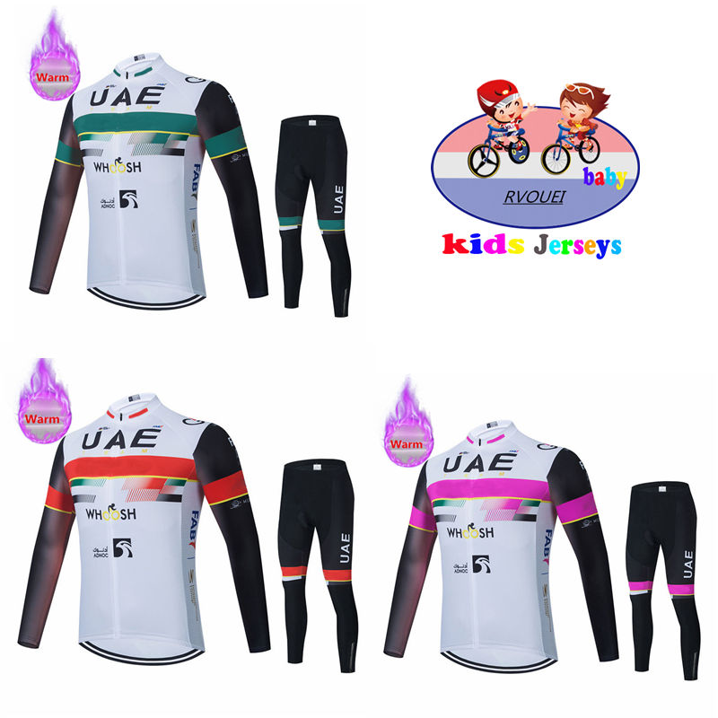 Winter Clothing Kids Sale - UAE Boy Long Sleeve Cycling Jersey