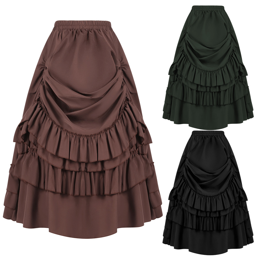 Winter Clothing Manufacturers - Victorian Style Gothic Skirt Women's Retro