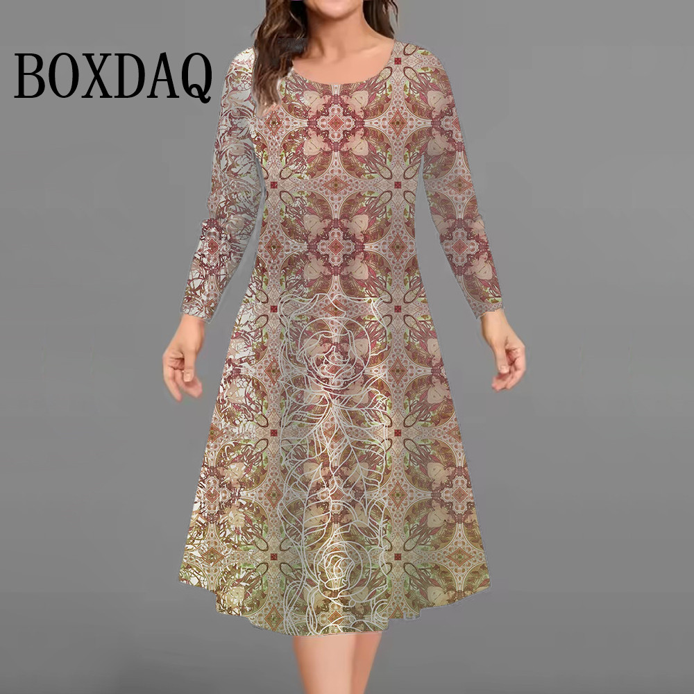 Winter Clothing Line - New Fashion Elegant Women Dresses Autumn