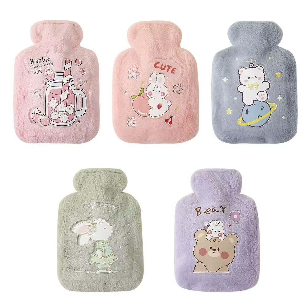 Hand Warmer Reusable - 250/500ML Warm Hot Water Bottle Bag