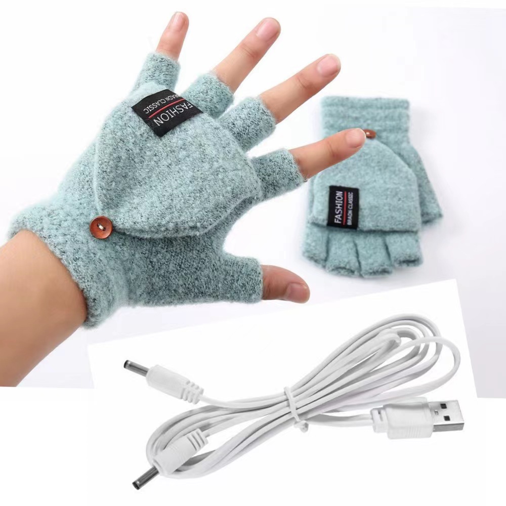 Hand Warmer Reusable - Electric Heated Gloves Hand Warmers Mittens
