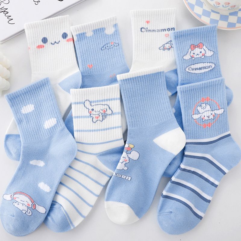 Winter Clothing Youtube - New Sanrio cartoon Cinnamoroll socks cute