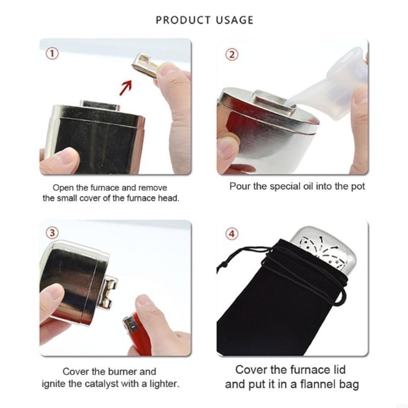 Hand Warmer Reusable - 2pcs Mini Hand Warmer Reusable Metal