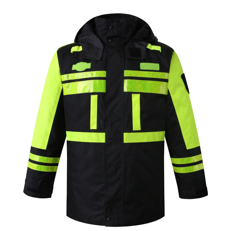 Winter Clothing Articles - Winter High Visibility Waterproof Outdoor Jacket