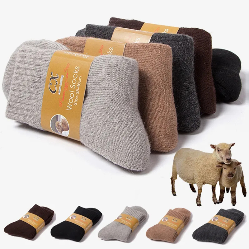 Thermal Sock Merino - 1 Pairs Winter Warm Women Socks