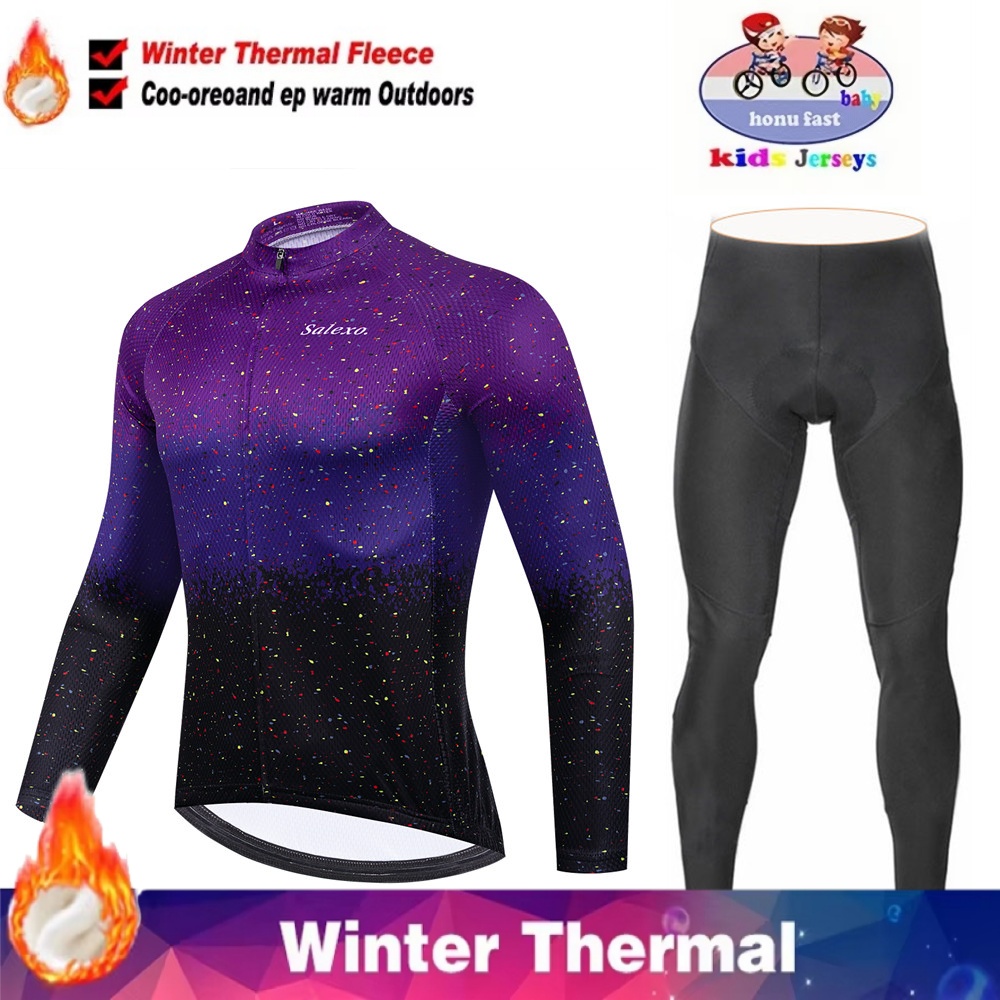 Winter Clothing Kids Sale - Gradient Salexo Kids Winter Thermal Fleece