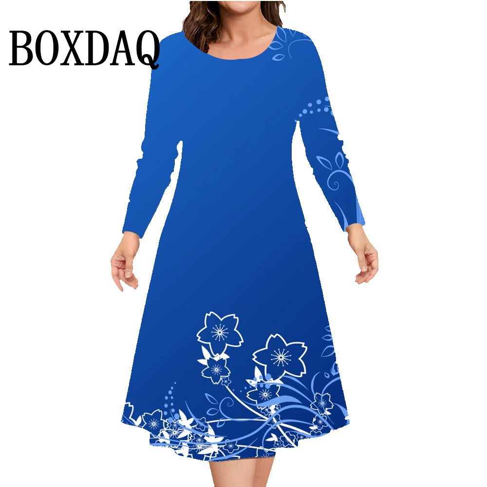 Autumn Winter Long Sleeve Dres - Winter Clothing Line 评论和价格
