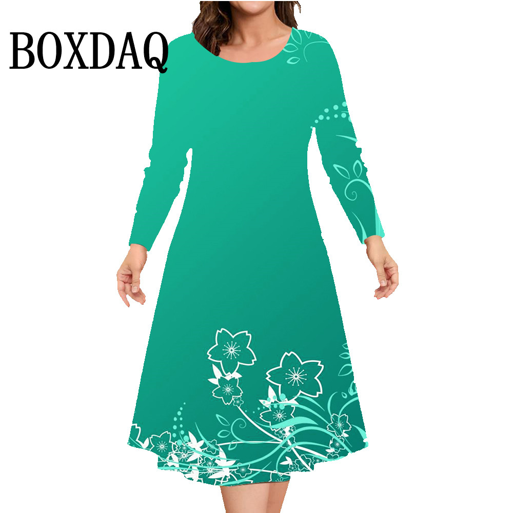 Autumn Winter Long Sleeve Dres - Winter Clothing Line 评论和价格