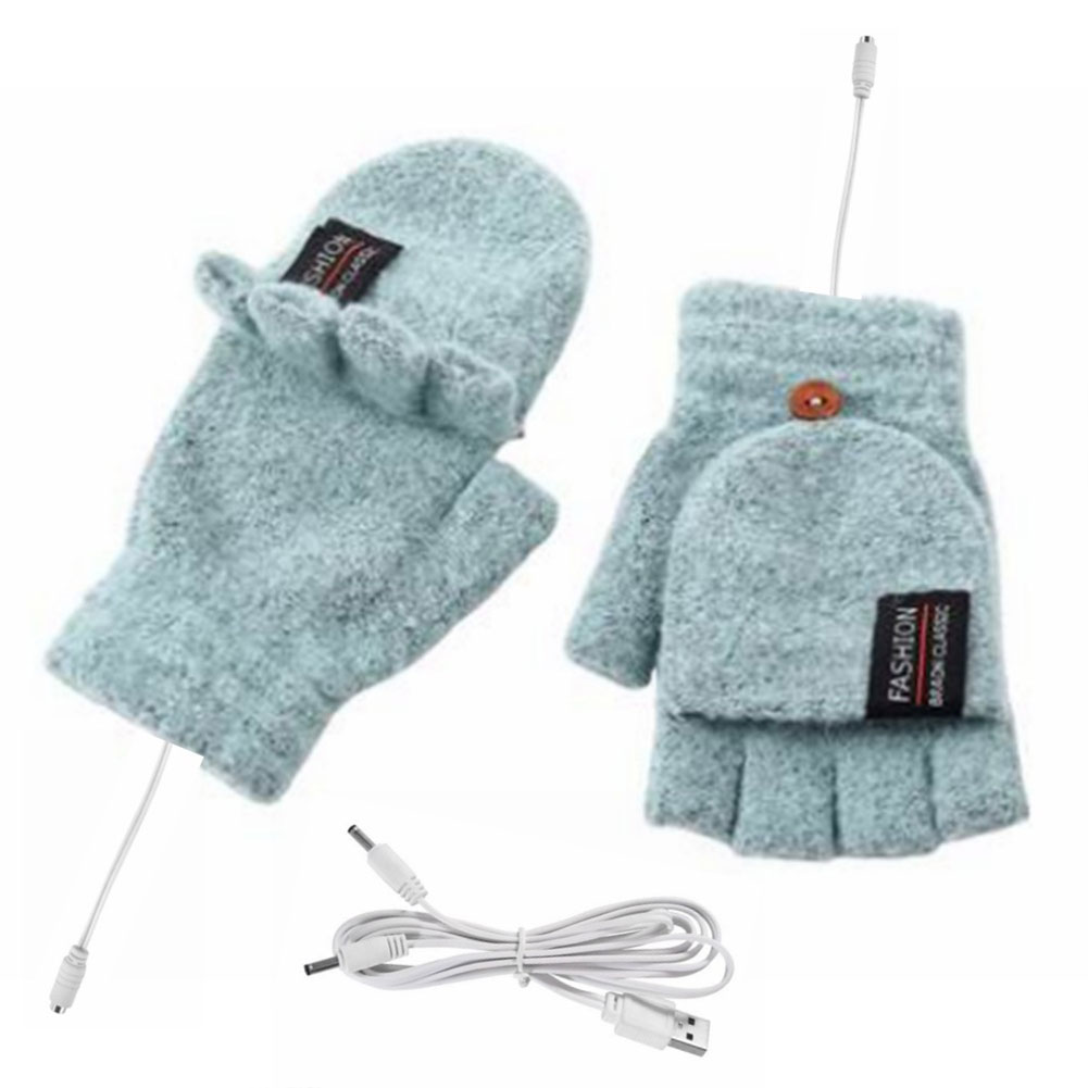 Electric USB Heating Gloves Ha - Hand Warmer Reusable 评论和价格