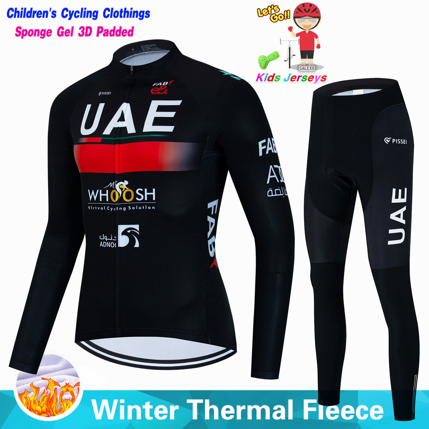 Uae Kids Winter Fleece Cycling - Winter Clothing Kids Sale 评论和价格