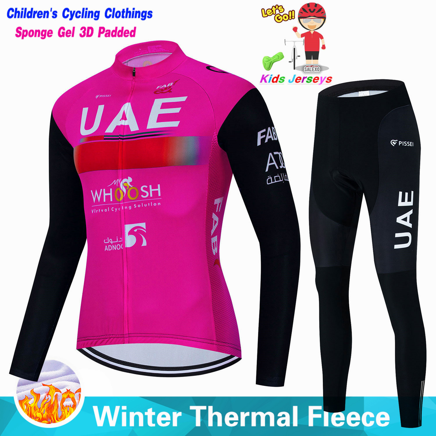 Uae Kids Winter Fleece Cycling - Winter Clothing Kids Sale 评论和价格