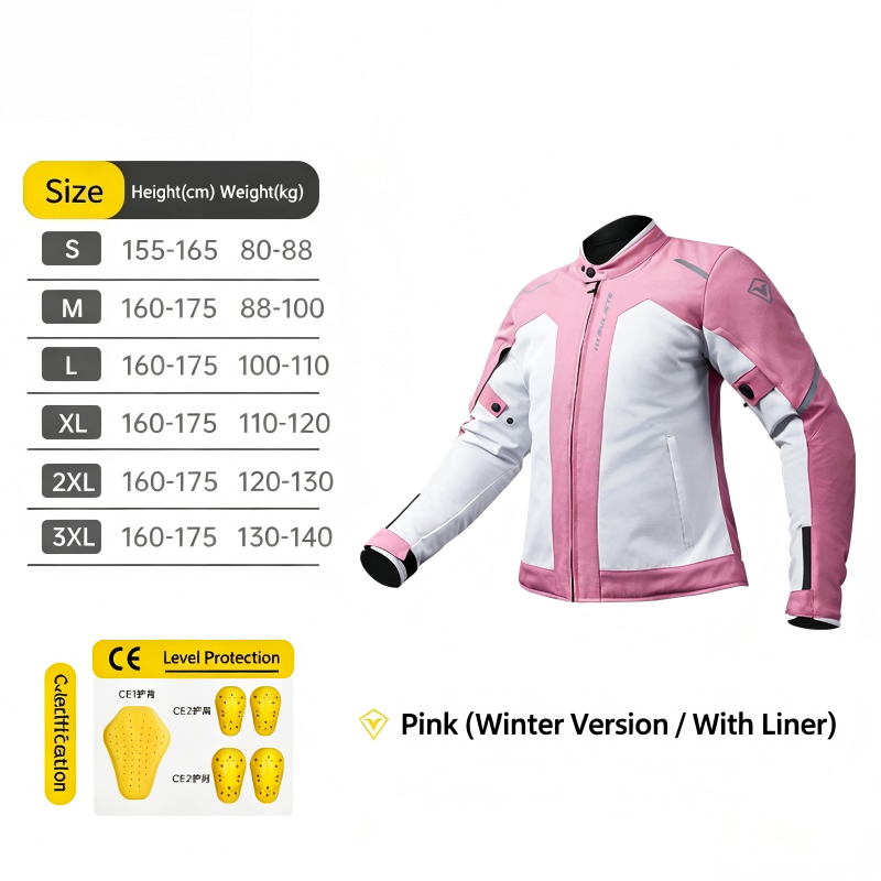 Winter Motorcycle Jacket Women - Winter Clothing Articles 评论和价格