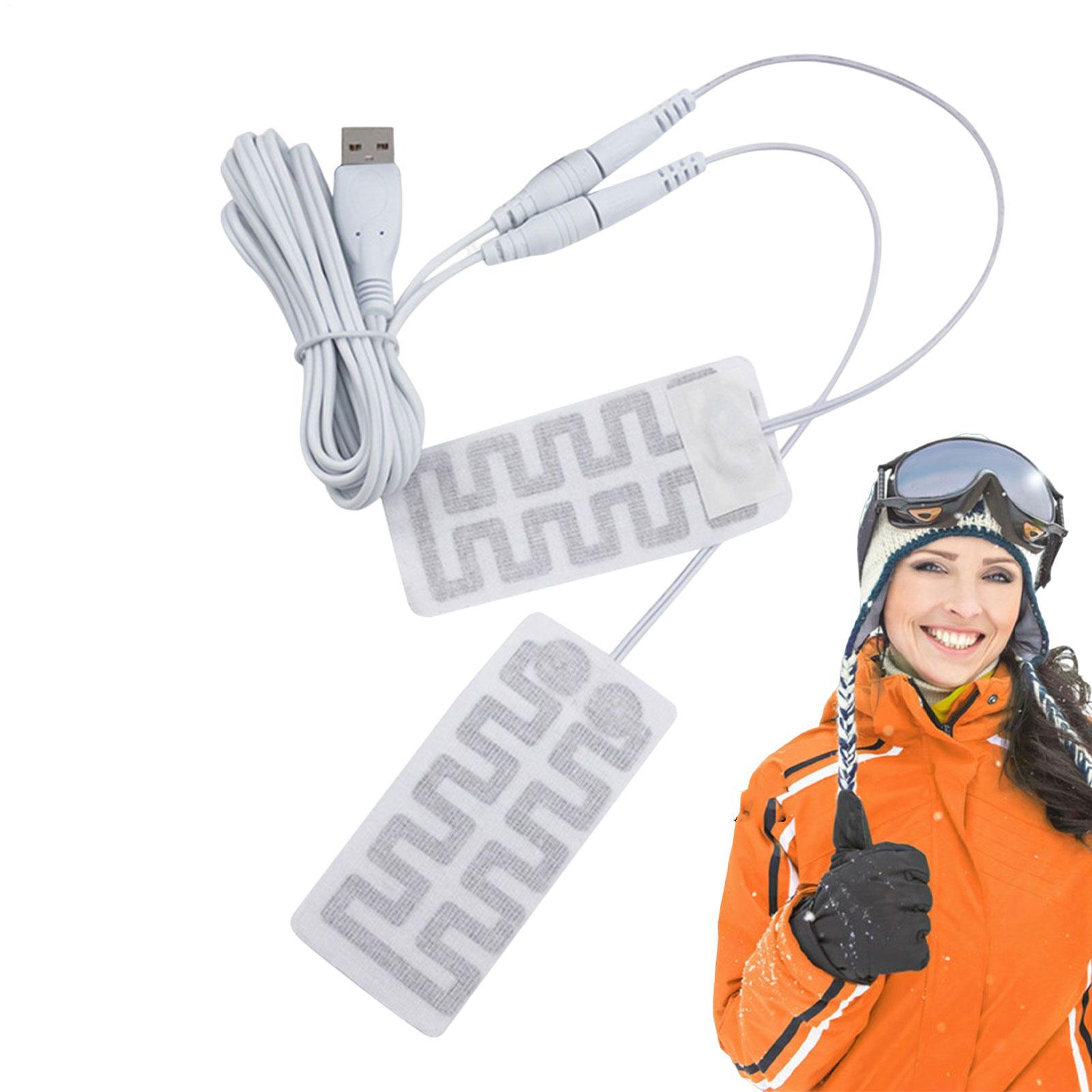 USB Electric Heating Pad Porta - Hand Warmer Reusable 评论和价格