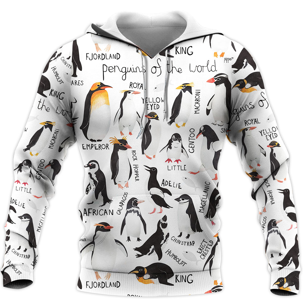Cute Animal Penguins Type 3d P - Winter Clothing Types 评论和价格