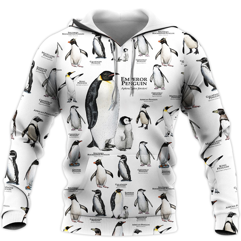 Cute Animal Penguins Type 3d P - Winter Clothing Types 评论和价格