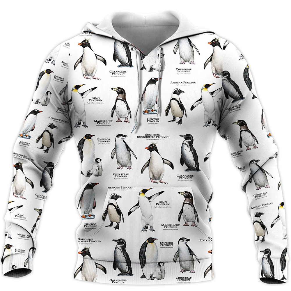 Cute Animal Penguins Type 3d P - Winter Clothing Types 评论和价格