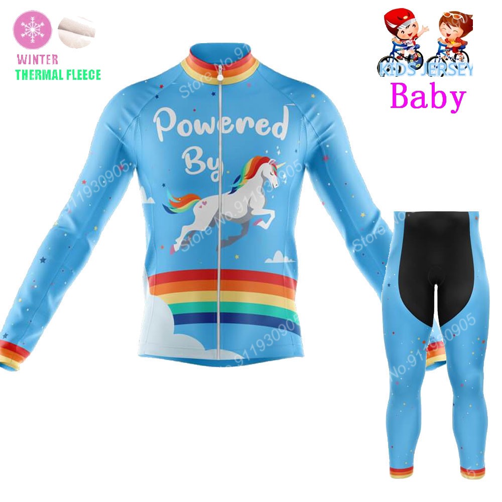2022 Kids Unicorn Cycling Jers - Winter Clothing Kids Sale 评论和价格