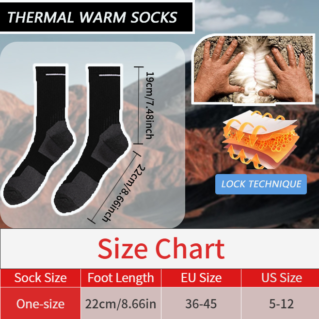 MuqiNush 1/2 Pairs Merino Wool - Thermal Sock Merino 评论和价格