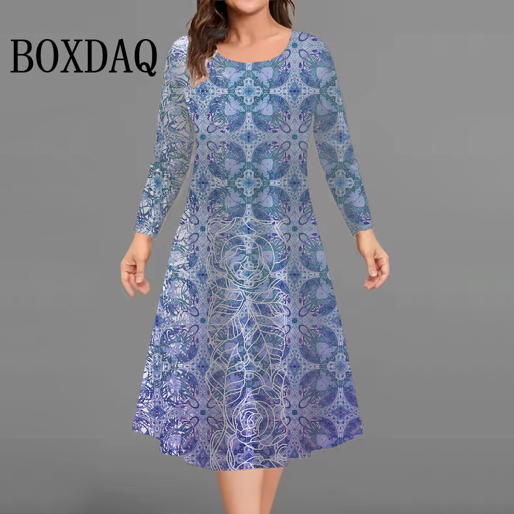New Fashion Elegant Women Dres - Winter Clothing Line 评论和价格