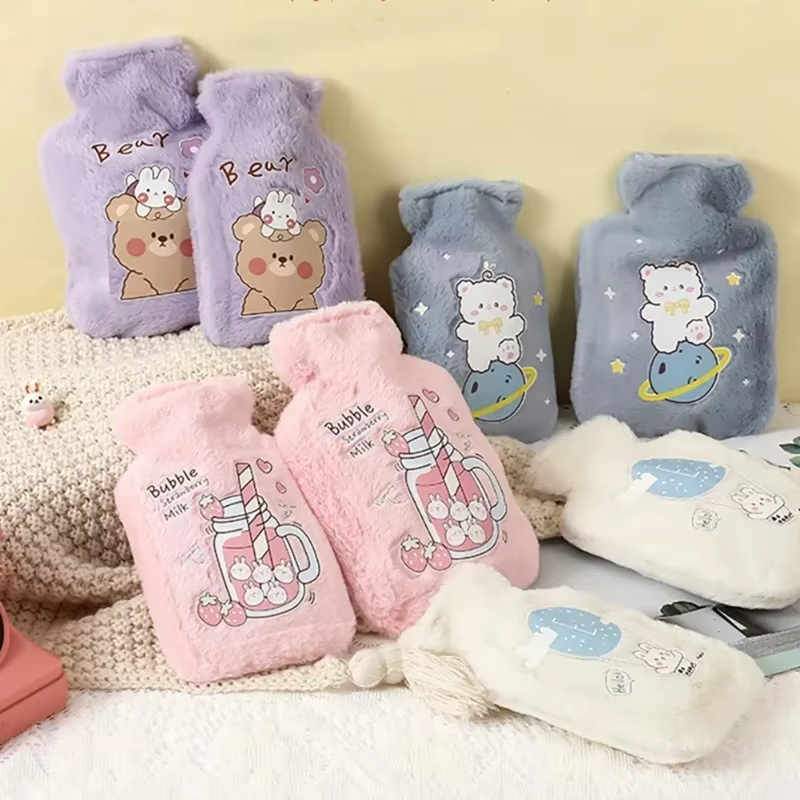 250/500ML Warm Hot Water Bottl - Hand Warmer Reusable 评论和价格