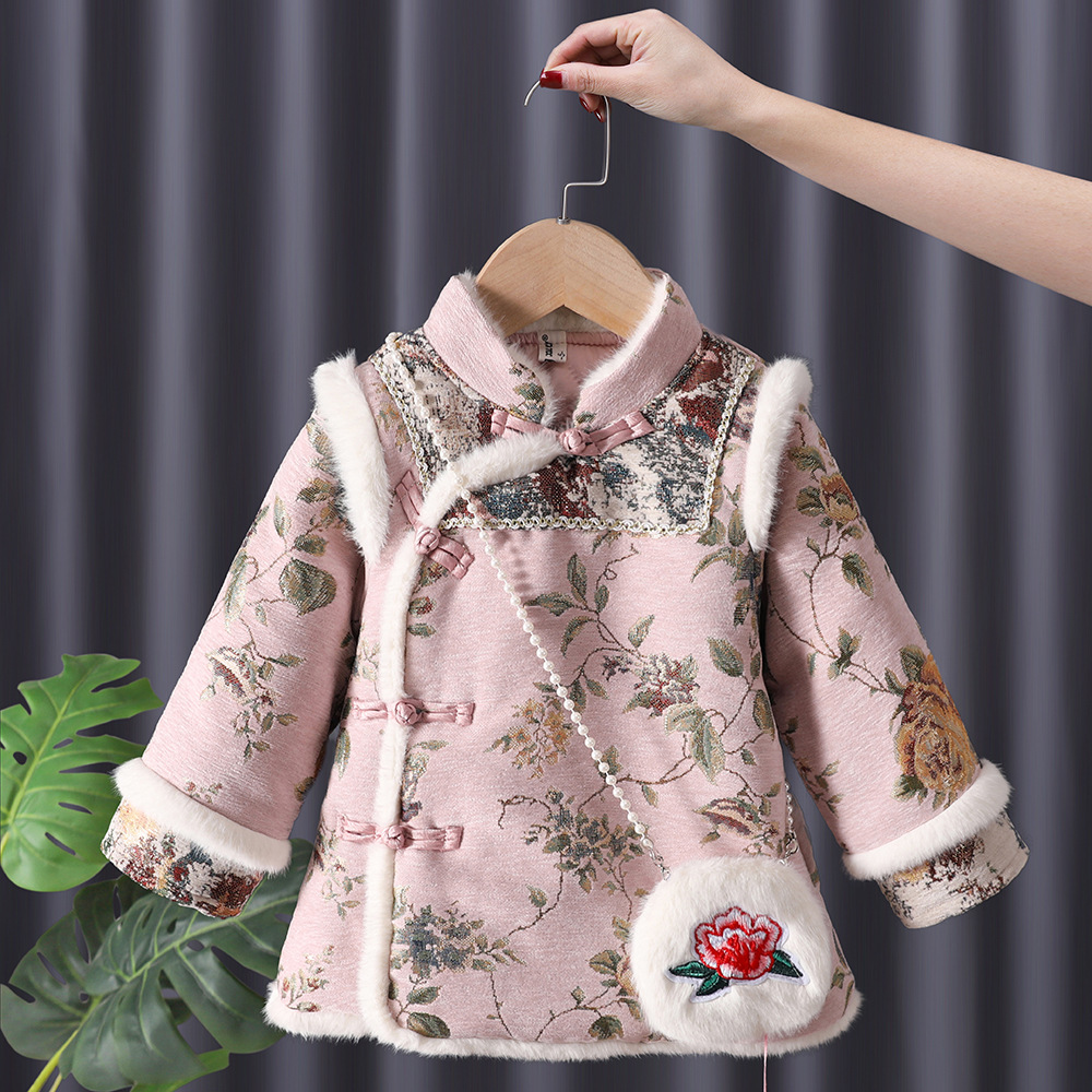 Winter Baby Girls Hanfu Kids P - Winter Clothing Baby Girl 评论和价格
