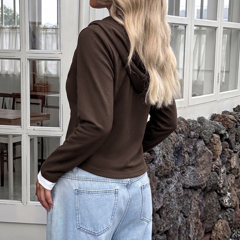 Women's Long Sleeve Color Bloc - Winter Clothing Types 评论和价格