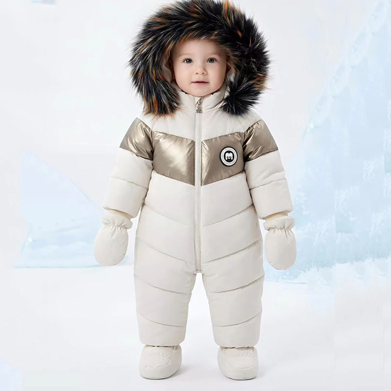 Winter Newborn Baby Romper Wit - Winter Clothing Baby Girl 评论和价格