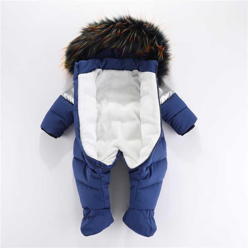 Winter Newborn Baby Romper Wit - Winter Clothing Baby Girl 评论和价格