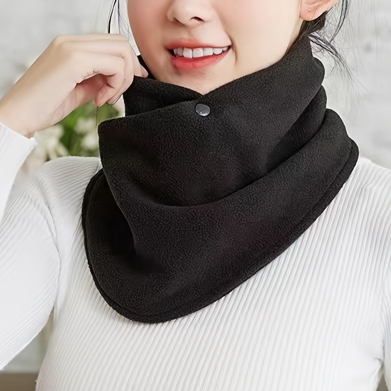 1pc Winter Thickened Fleece-Li - Neck Gaiter Fleece 评论和价格
