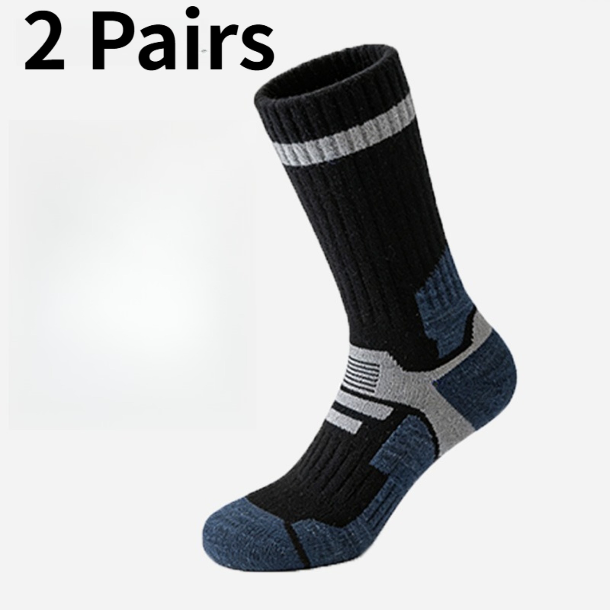 1/2Pairs Men Merino Wool Socks - Thermal Sock Merino 评论和价格