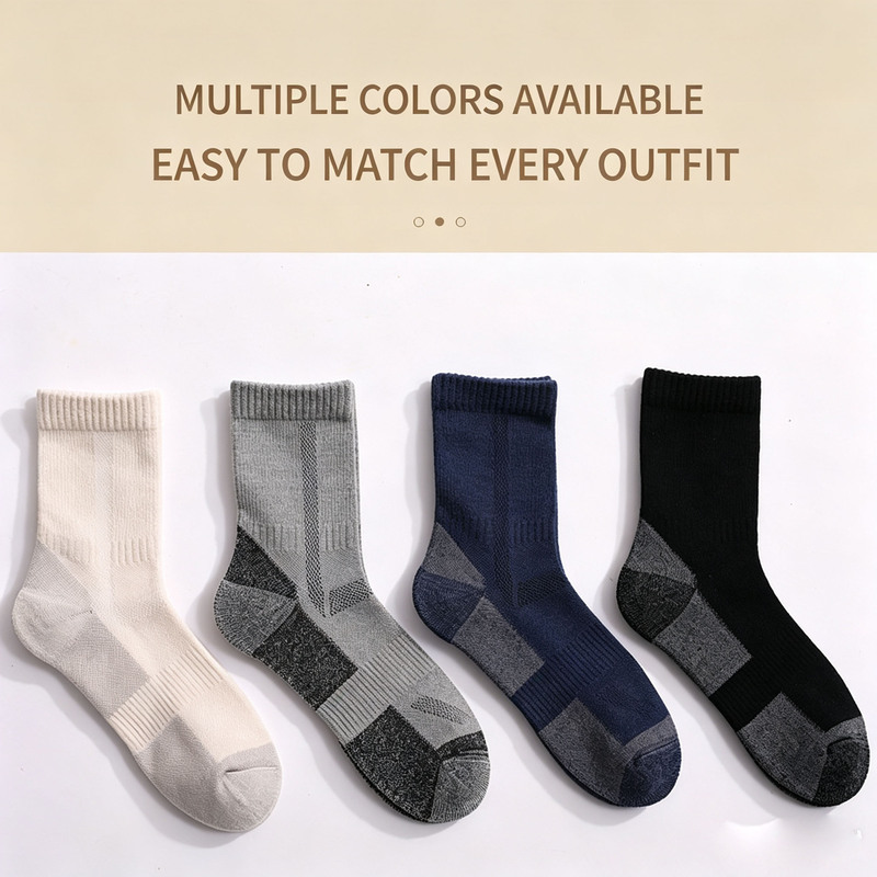 5PCS Men's Thick Merino Wool H - Thermal Sock Merino 评论和价格