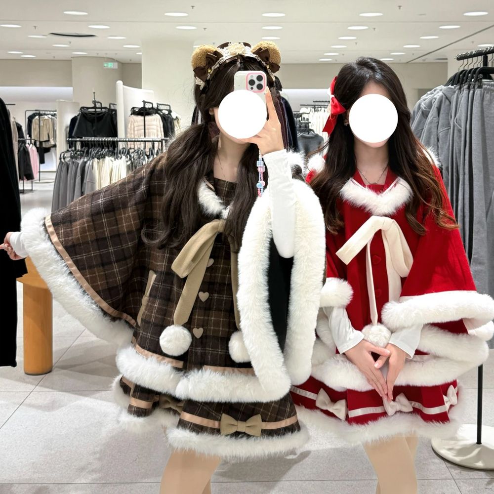 Sweet Japanese Cute Skirt Sets - Winter Clothing Types 评论和价格