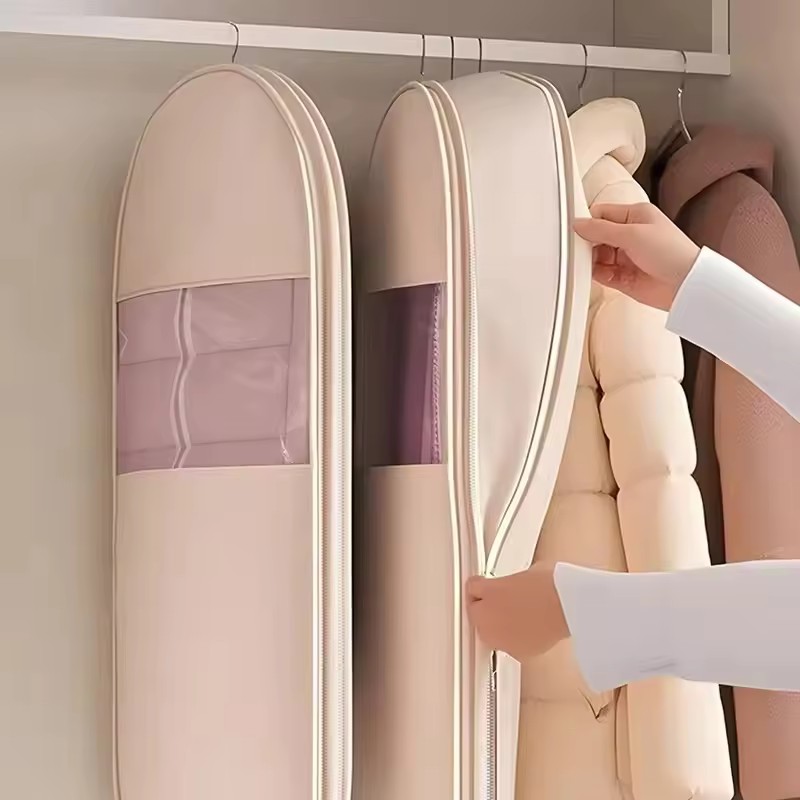 3 Pack Pink & Beige Hanging Va - Winter Clothing Types 评论和价格