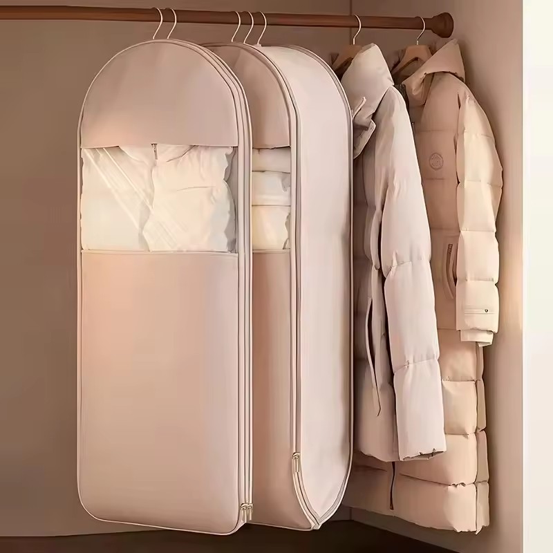 3 Pack Pink & Beige Hanging Va - Winter Clothing Types 评论和价格