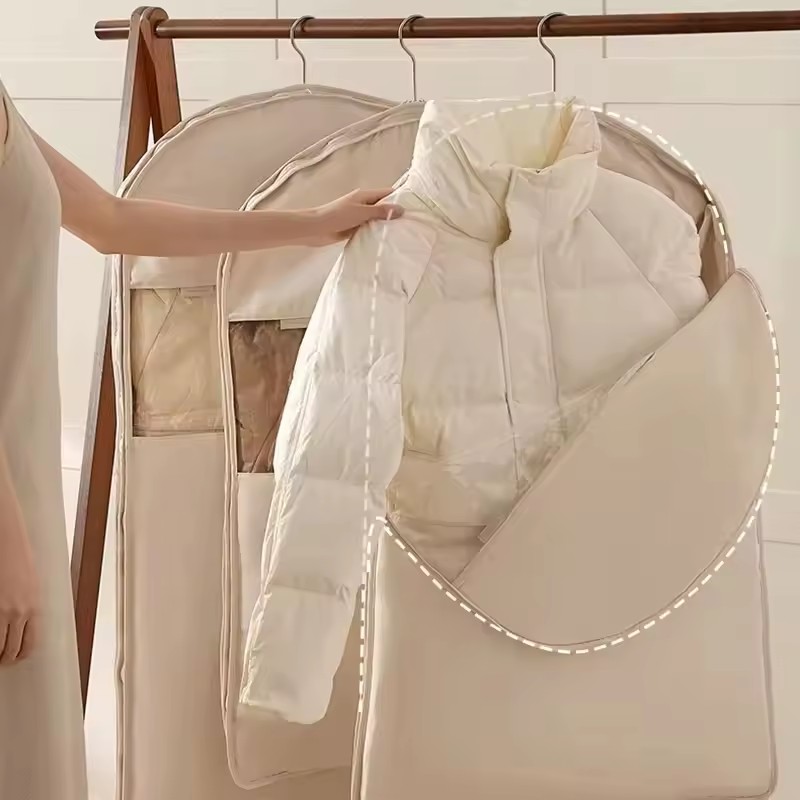3 Pack Pink & Beige Hanging Va - Winter Clothing Types 评论和价格