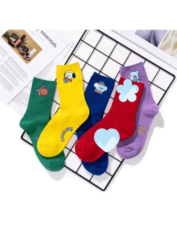 BT21 Socks Christmas Series Ca - Winter Clothing Line 评论和价格