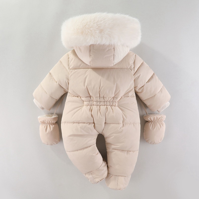 Winter Newborn Baby Romper Wit - Winter Clothing Baby Girl 评论和价格